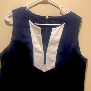 NWOT size 18 Tommy Hilfiger navy and white dress.